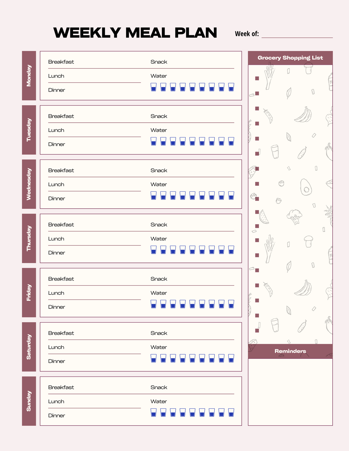 Budget Planner for Christian Women with Free Meal planner!